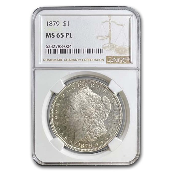 1879 Morgan Dollar MS-65 NGC (PL) 1879 Morgan Dollar MS-65 NGC (PL)
